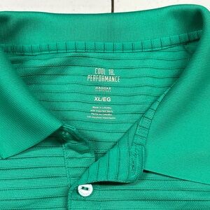 Haggar Cool 18 Moisture Wicking Golf Polo Shirt